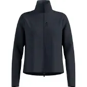 Odlo - Women's Mid Layer 1/2 Zip Grid Fleece - Fleecevest M, zwart/blauw