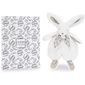 Doudou et Compagnie Knuffelhazen - Wit knuffeldier