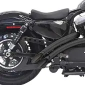 Bassani Xhaust Radial Sweeper Harley Davidson Ref:1x2fb Niet Gehomologeerd Volledig Uitlaatsysteem