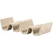 Sagaform Ditte tacohouder 2-pack Beige-wijnrood