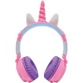 Lexibook 3D Unicorn design Bluetooth en Bedrade Opvouwbare Koptelefoon met veilige volumebeperking