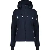 CMP Zip Hood Wintersportjas Dames Black Blue D44