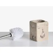 Beliani VILCANOTA - Badkameraccessoireset - Beige - Polyresin