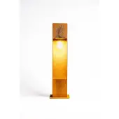 LightLux - Staande Tuinverlichting 50cm - Cortenstaal - 230V
