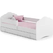 Viking Choice Kinderbed - met lade & matras & hekje - 140x70 cm