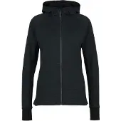 Stoic - Women's MerinoFleece260 FlenSt. Zip Hoody - Merinohoodie XXL, zwart