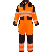 Portwest Pw3 Modaflame Regen + Winteroverall Fr516 Hi-vis Multi-norm Vlamvertragende | Maat: XL