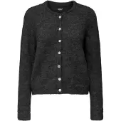 ONLY Gebreid vest 'ONLMAGGIE' zwart