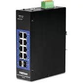 Trendnet TI-G102i DIN-Rail Switch 10-poorts Industriële Gigabit L2