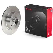 Brembo Remschijf 08B39127 achter, volledig, 1 Stuk