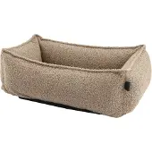OVERSEAS Hondenmand Teddy Taupe 60 X 40 X 18 Cm