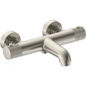 Boss & Wessing Thermostatische badkraan bws sensa thermostatisch opbouw knoppen geborsteld rvs