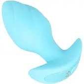 Cuties Mini - vibrerende anaalplug - klein formaat - blauw