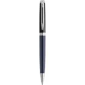 Waterman Hémisphère Balpen | Zwarte en Blauwe lak met palladium-gecoate afwerkingen | medium punt | met Geschenkdoos