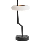 Beliani ALVIELA - Tafellamp - Zwart - Aluminium/IJzer