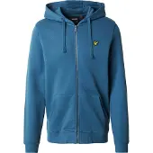 Lyle & Scott Sweatvest cyaan blauw