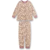 Sanetta - Kid's Pyjama Long AOP 233631 - Pyjama 92, beige