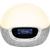 Lumie Bodyclock Shine 300 - Sleep & Wake-up light - Dimbaar nachtlampje - FM radio - 15 geluid opties
