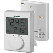 Siemens Ruimtethermostaat H12xB9xD2.69cm Wit