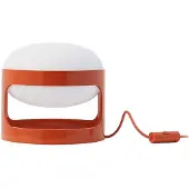 Kartell Tafellampe , K28, Oranje, Woonkamer, Kunststof, Designer