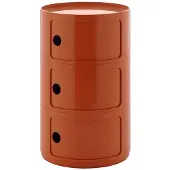 Kartell New Componibili Big 3 Elements | Orange