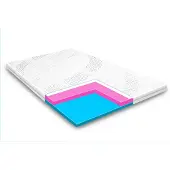 Droommatras Topper-Duplex 70x210 dikte 10 cm