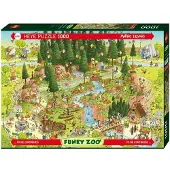 Heye Puzzle 29638 - Puzzel Black Forest Habitat - 1000 stukjes - 70 x 50 cm