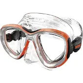 Seac Sub Afrodite Asian Fit Diving Mask Oranje