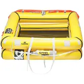 PLASTIMO Coastal Iso Valise 52374 Liferaft Geel 6 Places