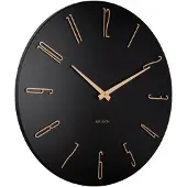 Karlsson Esmerado Wandklok | Ø60cm | Zwart