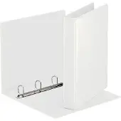 Esselte personaliseerbare ringmap, rug van 5,1 cm, 4 D-ringen van 30 mm, wit - 3 stuks