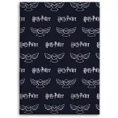 Harry Potter Fleeceplaid, Owl - 180 x 200 cm - Polyester