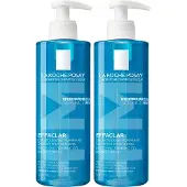 La Roche-Posay Effaclar Zuiverende Reinigingsgel +M - voor een Vette, Onzuivere Huid met Neiging tot Acne - 200ml - Voordeel bundel 2x 400ml