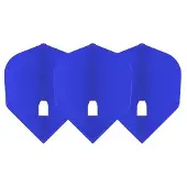 L-Style Champagne Flight L3 Shape Solid Blue - Dart Flights