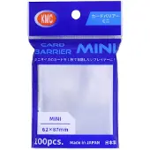 Kmc - Small Sleeves - Card Barrier Mini 100 stuks (62x87mm)