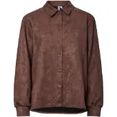 Pieces Blouse 'PCObina' bruin
