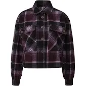 s.Oliver Blouse aubergine / lichtlila / zwart