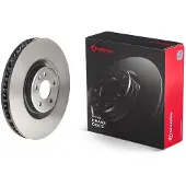 Brembo Remschijf 09D93811 voorkant, geventileerd, sleuf, sterk gecarboniseerd, 1 Stuk