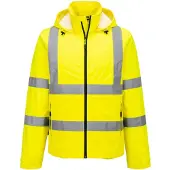 Portwest Werkjack S164 Hi-vis Lichtgewicht Opvouwbaar Waterdicht Uv-bescherming | Maat: S