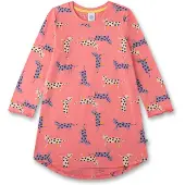 Sanetta Nachthemd ecru / duifblauw / rosa