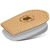Kaps Elflex Leren Hielkussentjes Beige Maat 35-37