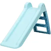 Swing King Glijbaan Met Trap - Kunststof - 1 Persoon - Blauw - 120cm