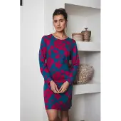 Pastunette – Sangria Nights - Nachtkleed – 111252-101-1 – Dark Green – Maat 40