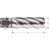Rotec HSS-XE Kernboor SILVER-LINE, universeel 19, ø27x55 - 5362701