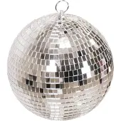 House Vitamin Christmas decoration christmas hanger discoball foam silver -