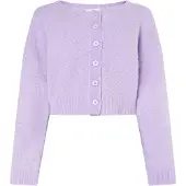Mymo Gebreid vest lichtlila