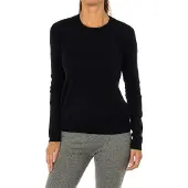 Giorgio Armani Damestrui met lange mouwen en ronde hals 7V5MY3-2M1DZ