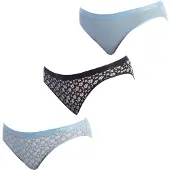 Dim Pack-3 Stretch Katoenen Slip D4C17 voor dames