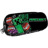 Minecraft Etui - Pennenzak - Metro Art 23 CM - 2 vakken