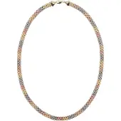 Gaya Ketting goud / rose-goud / zilver